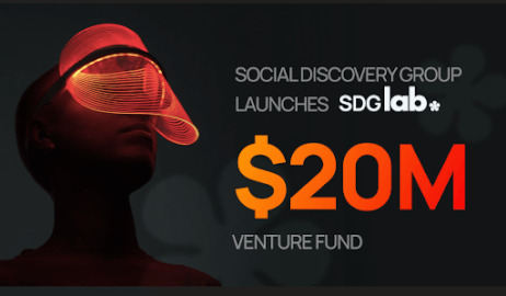 Social Discovery Group Launches SDG Lab - $20M Venture Fund to Invest in Social Discovery Startups